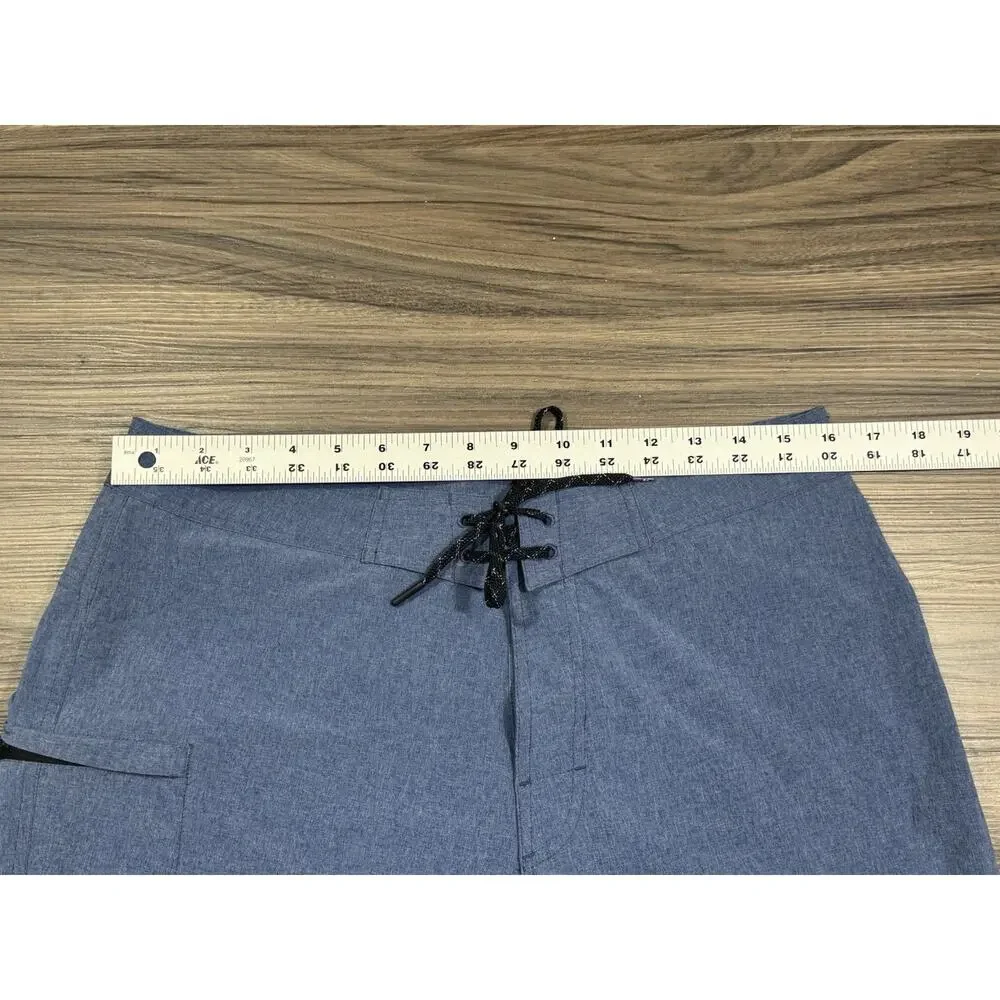 Bonobos Men’s Board Shorts Hook & Loop/Tie Closure Blue Size 32 / Inseam 9” EUC!